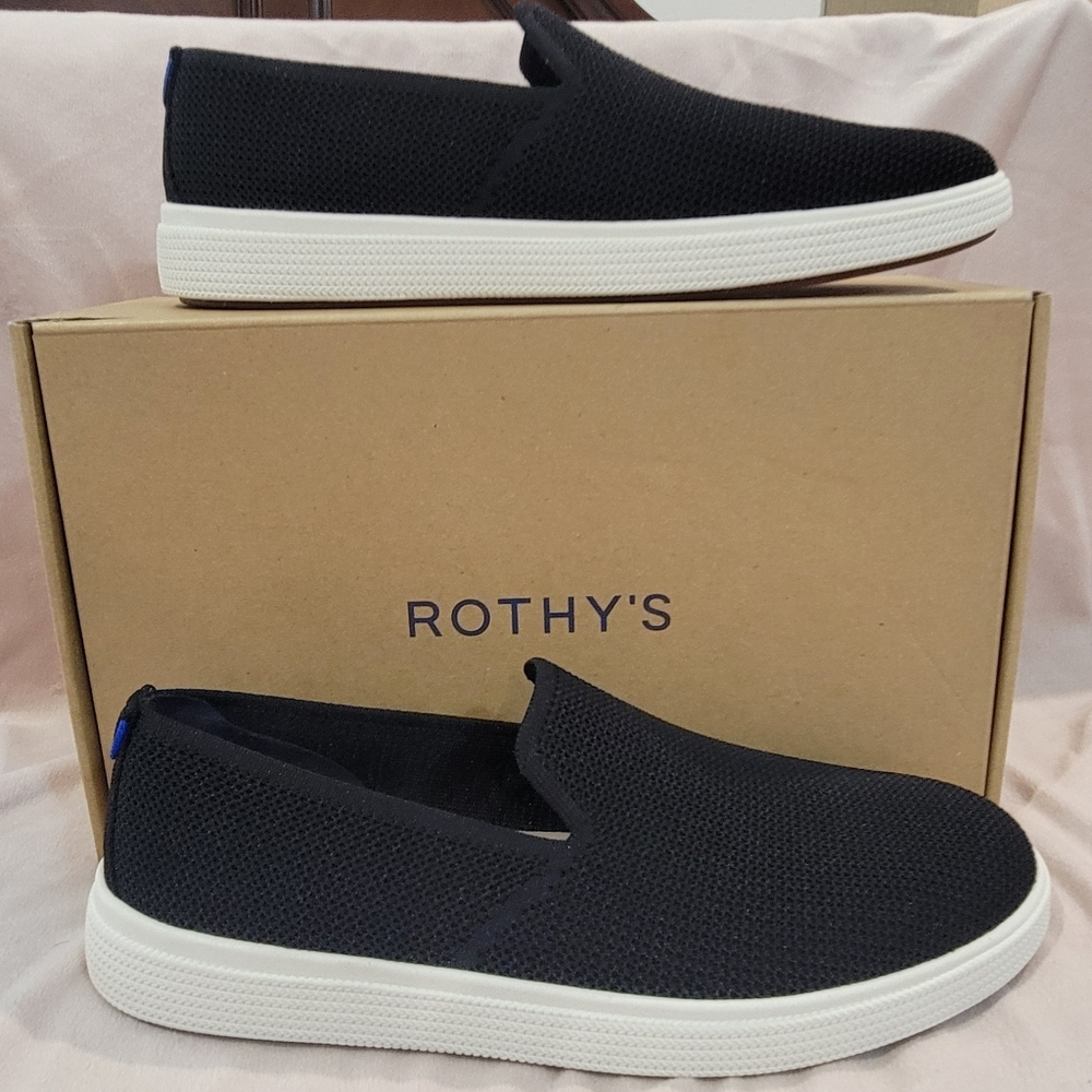 Rothy's Men's Navy Slip-On Loafers